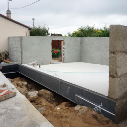 Agrandissement terrasse pour jardin suspendu Cahors